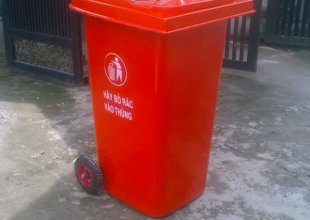 Tìm mua thùng rác nhựa composite có bánh xe ở địa chỉ uy tín nào?  