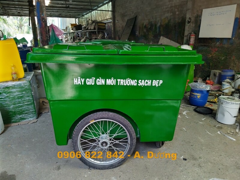 bán thùng rác nhựa compsite tại TpHCM