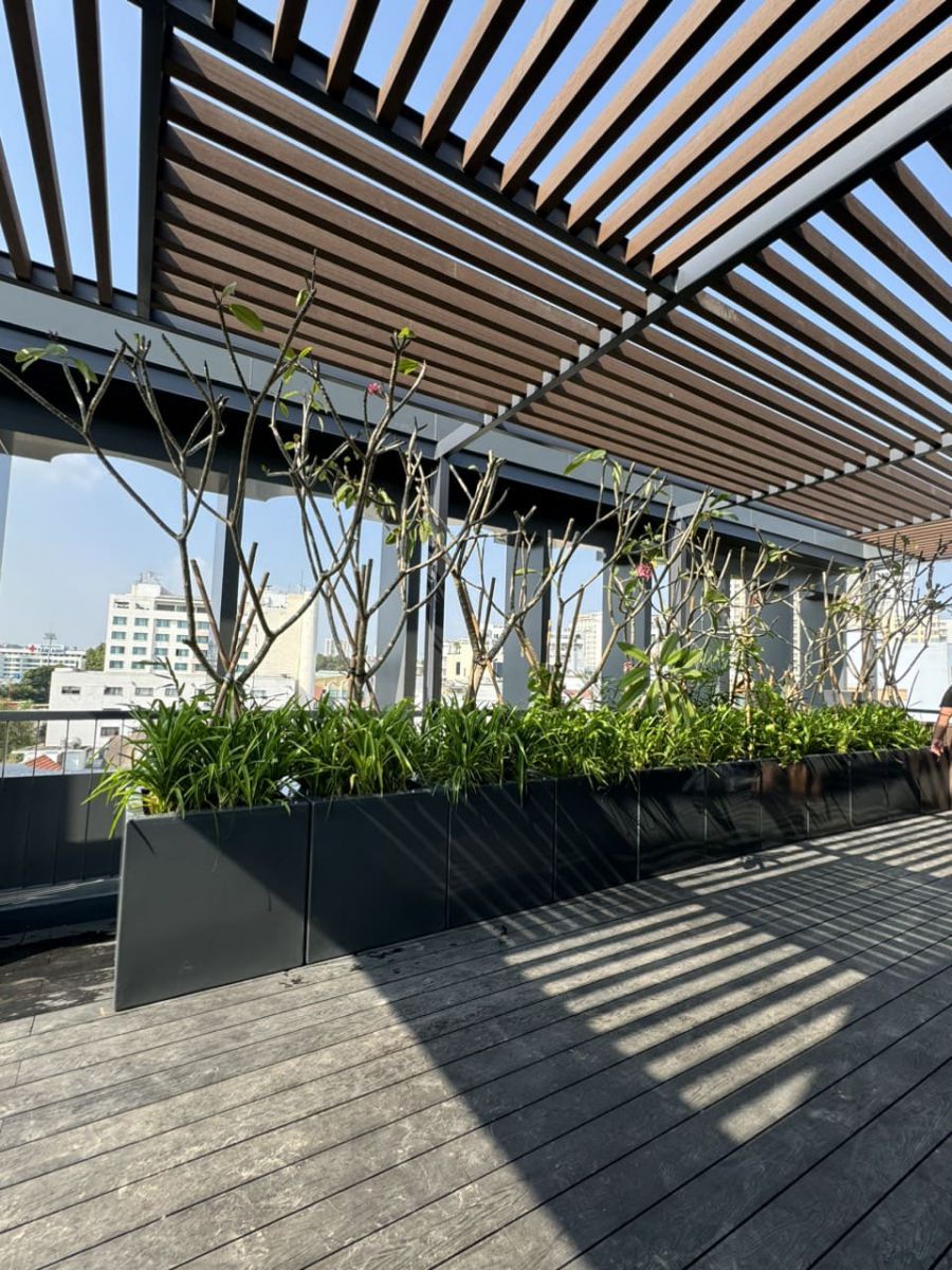 Chậu trồng cây Composite