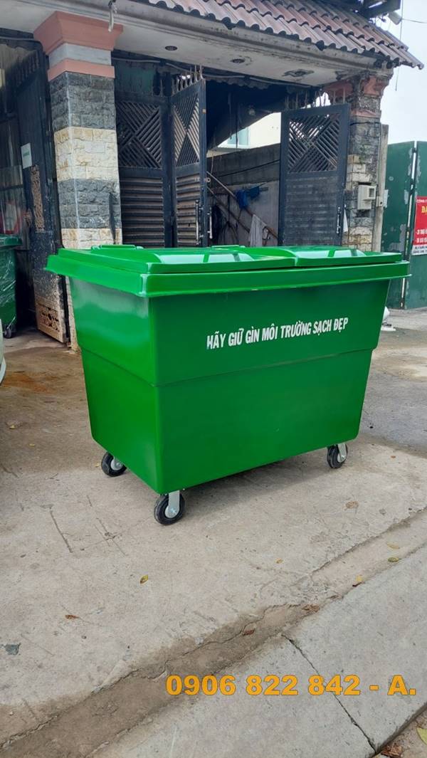 mua thùng rác nhựa ngoài trời giá rẻ