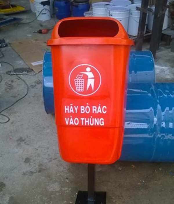 thùng rác nhựa Composite chính hãng