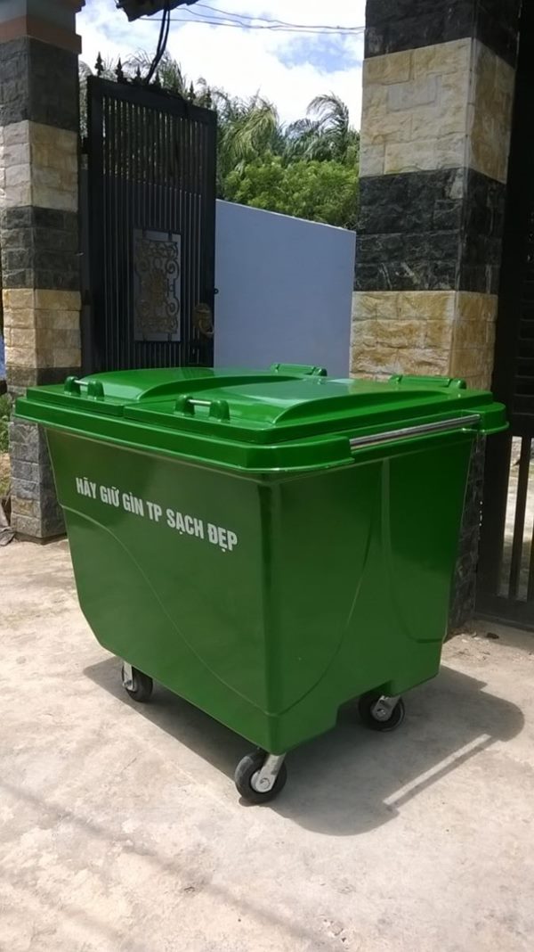 thùng rác nhựa composite 1000L