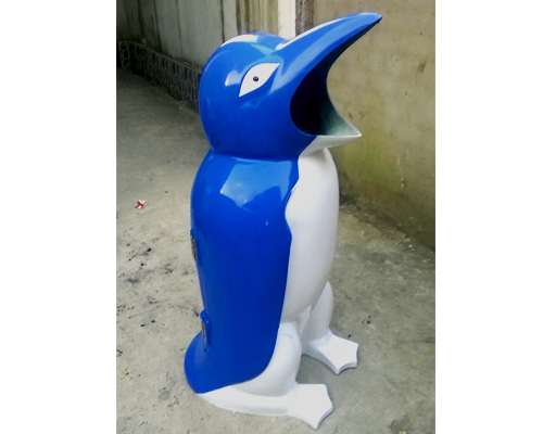thùng rác nhựa composite chim cánh cụt