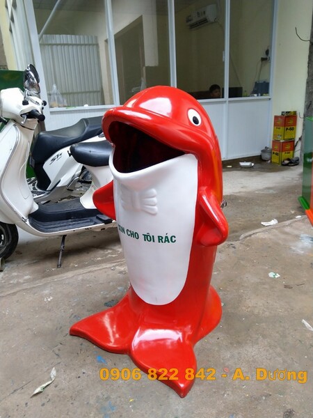  thùng rác nhựa compsite giá tốt 