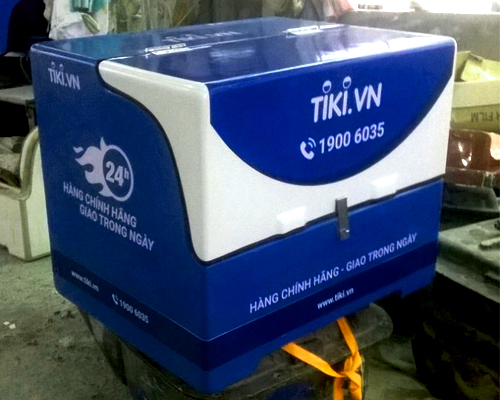 thùng ship hàng sau xe máy