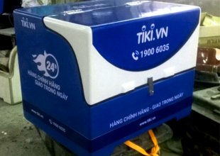 Lưu ngay địa chỉ chuyên phân phối thùng chở hàng Tiki chất lượng cao  