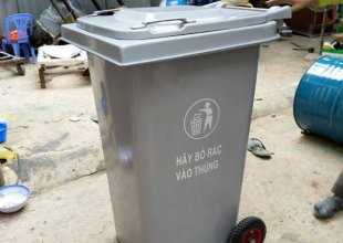 Địa chỉ mua thùng rác nhựa ngoài trời 120 lít chất lượng nhất hiện nay  